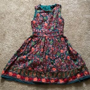 Embroidered Anthropologie Dress by Adelyn Rae